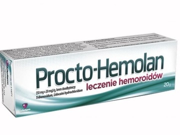 Procto-Hemolan krem doodbytniczy na hemoroidy 20 g