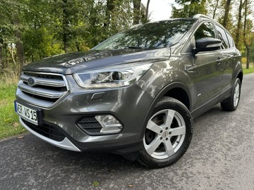 Ford Kuga II SUV Facelifting 2.0 TDCi 150KM 2018 Ford Kuga 2,0 TDCI 150 KM Automat Titanium Navi