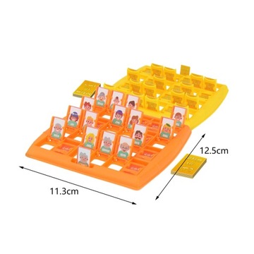 Карты персонажей игры-угадайки, образовательная игрушка, новая игра-головоломка, желтый цвет