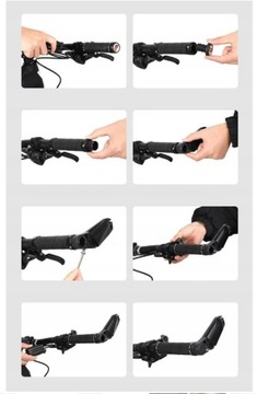 Вест-байк Велосипедные рожки со складными зеркалами 2 шт. + велосипедные корзины