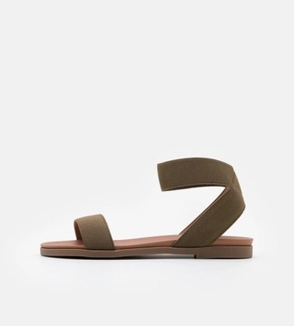 NEW LOOK Zielone sandały rozmiar: 39 OUTLET