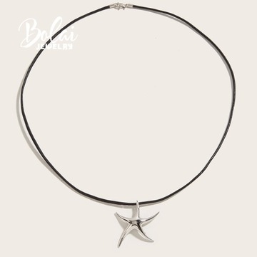 2024 новое колье из серебра 925 пробы с морской звездой, хороший подарок для девочек