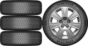 NOWE KOŁA CAŁOROCZNE VW Golf 6 Goodyear 205/55R16