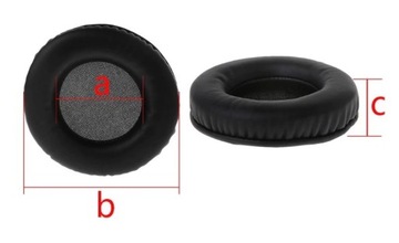 Амбушюры, подушечки, губки для наушников, 90 мм