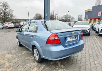 Chevrolet Aveo T250 Sedan 1.2 i 72KM 2007 Chevrolet Aveo 2007 1.2 72KM 89.681km Salon Polska Bezwypadkowy 1.2 Benzyna, zdjęcie 9