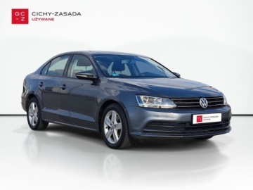 Volkswagen Jetta VI Sedan Facelifting 1.4 TSI 125KM 2017 Volkswagen Jetta Climatronic 2-strefowy Tempomat Czujniki parkowania Bluet, zdjęcie 6