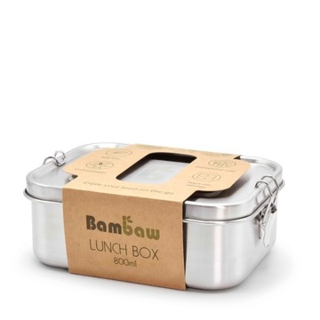 Bambaw lunchbox ze stali nierdzewnej, bez BPA 800