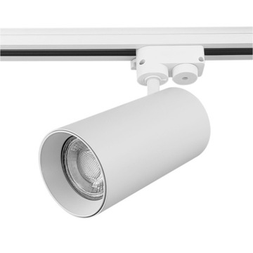 Reflektor szynowy 1-fazowy GU10 60x120mm biały