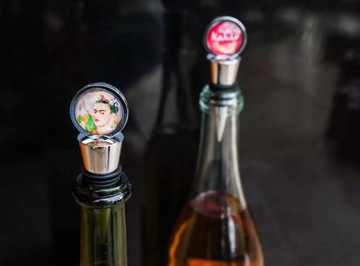 Korek zatyczka do butelki wina alkoholu F. Kahlo Autoportrer Carmani