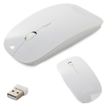Mysz myszka optyczna bezprzewodowa slim 2,4 Ghz