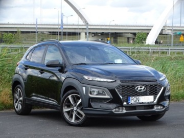 Hyundai Kona I Crossover 1.6 T-GDI 177KM 2019 Hyundai Kona Premium 4x4 Grzana Kierownica Wentylowane Fotele Kamera, zdjęcie 9