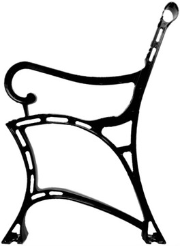 ALUMINIOWA NOGA NOGI DO ŁAWKI STOŁU PODŁOKIETNIK