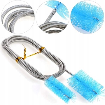 ЩЕТКА SMILE ДЛЯ ЧИСТКИ РАКОВИНЫ, РАКОВИНЫ, СЛИВНЫХ ТРУБ, 155 см