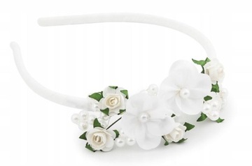 ПОРУЧКИ ДЛЯ ПРИЧАСТИЯ белые с жемчугом 018