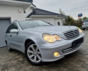 Mercedes Klasa C W203 Kombi T203 1.8 (C 180 Kompressor) 143KM 2006 Mercedes C 180 Rata od 360zł DoinwestowanySerwis, zdjęcie 4
