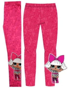 LOL SURPRISE KOLOROWE GETRY LEGGINSY 128 E307F