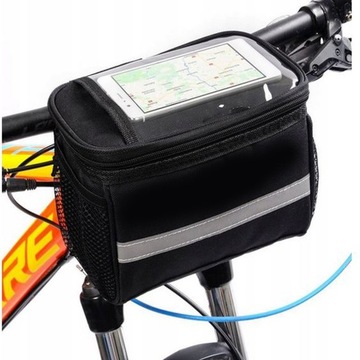 Sakwa rowerowa przednia TORBA ROWEROWA na kierownicę 4l