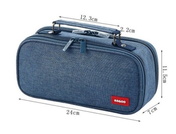 ПРОЧНЫЙ Футляр для карандашей, вмещающий школьные мелки и фломастеры.