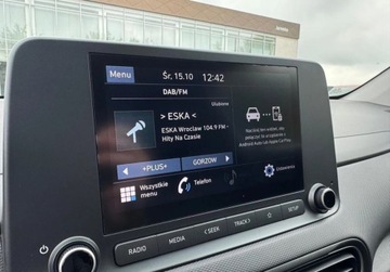 Hyundai Kona I Crossover Facelifting 1.0 T-GDI 120KM 2021 Hyundai Kona 1.0 T-GDI Style Salon PL Vat marza Benzyna 120KM, zdjęcie 12