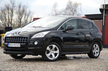 Peugeot 3008 I Crossover 1.6 156KM 2009 CZARNY ZAREJESTROWANY 1.6T SERWIS PANORAMA HEAD-UP ACC ALU GWARANCJA, zdjęcie 2