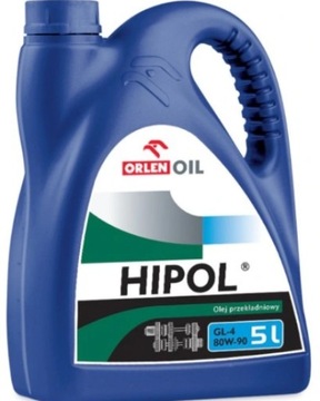 ТРАНСМИССИОННОЕ МАСЛО ORLEN ДЛЯ HIPOL GL-4 80W90 5л