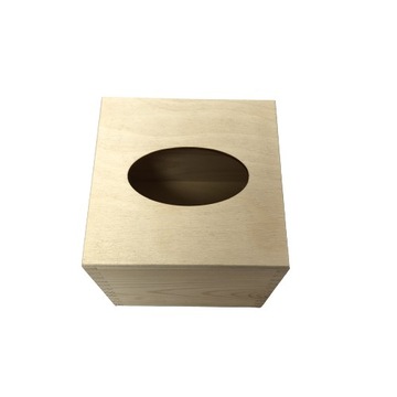 Деревянная коробочка для салфеток квадратный декупаж
