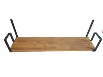 Regał półka z bocznym rantem LOFT 60 cm