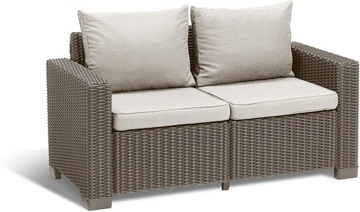 ALLIBERT CALIFORNIA Sofa 2-Osobowa + Poduszki