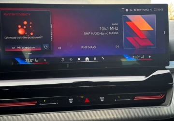 BMW Seria 5 G90-91 Touring 2.0 520d 197KM 2024 BMW Seria 5 M Pakiet sport LED Kamera cofania Asystenci Elektryczna klapa, zdjęcie 20