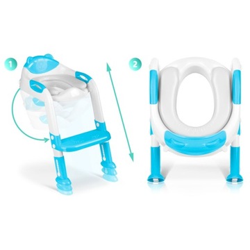 Чехол для детского сиденья Ricokids Teddy Bear с лестницей 729200 синий