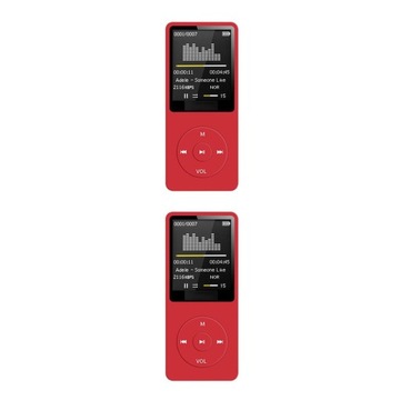 2 zestaw Odtwarzacz MP3 Nagrywaj cyfrowe