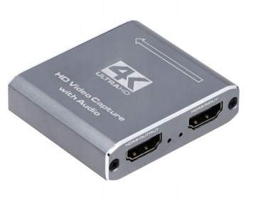 ВИДЕОГРАББЕР HDMI ВИДЕОРЕКОРДЕР USB 4K OBS КАРТА ПОТОКОВОГО ЗАХВАТА ПК