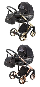 Adamex Chantal SPECIAL wózek 3w1 Cybex Aton 5