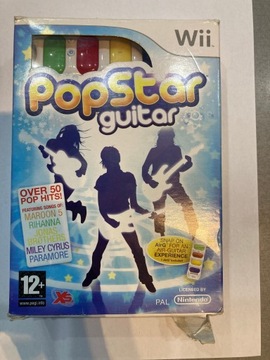 Gra Nintendo Wii PopStar Guitar + Air Guitar