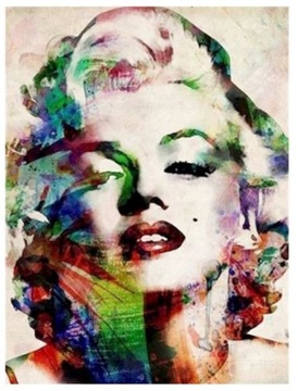 MOZAIKA DIAMENTOWA HAFT DIAMENTOWY MARILYN MONROE