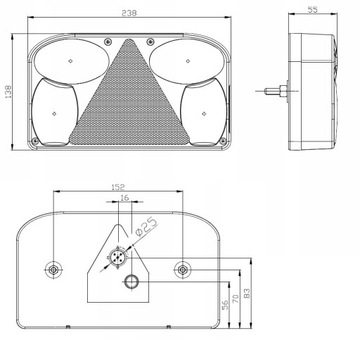 КОМПЛЕКТ ЛАМП ДЛЯ ПРИЦЕПА ГОТОВ 5м