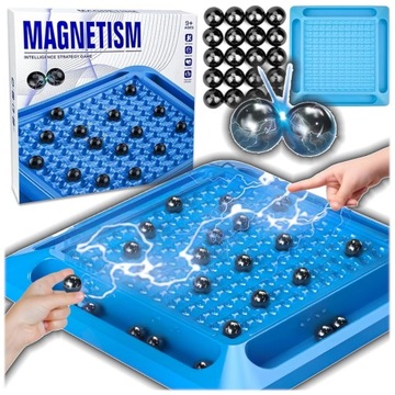 МАГНИТНЫЕ ШАХМАТЫ МАГНИТНЫЕ КАМНИ ШАРЫ НАБОР ОБРАЗОВАТЕЛЬНЫХ ИГРОВ