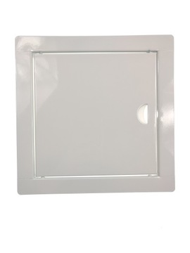 DRZWICZKI METALOWE REWIZYJNE BIAŁE 10X10 OCYNK