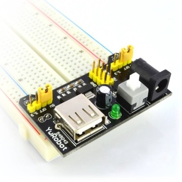 Moduł zasilający do płytek stykowych MB102 3,3V 5V
