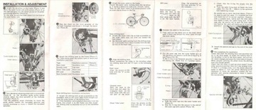 Shimano Positron II 2x5 переключатели скоростей Провод /C36/