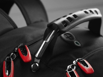 РЮКЗАК ДЛЯ НОУТБУКА «17 С ЛОГОТИПОМ MAZDA, ЧЕРНЫЙ ПРЕМИУМ»