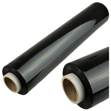 ЧЕРНАЯ СТРЕТЧ ФОЛЬГА 3кг STRONG ROLL