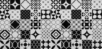 PANELE ŚCIENNE PCV Okładzina KAFLE Patchwork PCV83