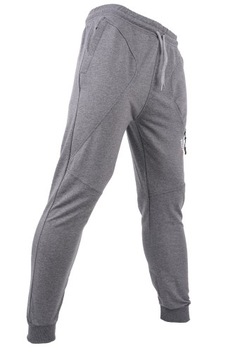 СПОРТИВНЫЕ БРЮКИ МУЖСКИЕ, СЕРЫЕ, XL