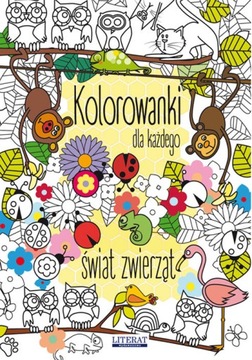 Kolorowanka relaksacyjna Świat zwierząt