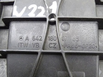 MERCEDES S W221 05-13 3.0 CDI VLOŽKA VANA OLEJE