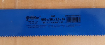 ПОЛОТНО ДЛЯ МАШИНЫ 600х50х2,5/6 ГЛОБУС