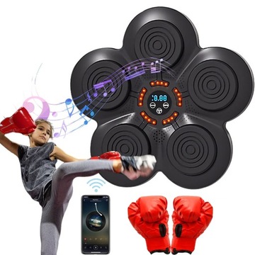 MUSIC BOXING INTELIGENTNA MATA BOKSERSKA Z BLUETOOTH 600mAh
