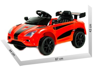 Детский автомобиль на батарейках, кабриолет с дистанционным управлением, mp3