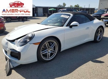 Porsche 911 991 Carrera 2/2S Cabrio Facelifting 3.0 370KM 2018 Porsche 911 Carrera 2018 3.0l 3.0 Benzyna 370KM